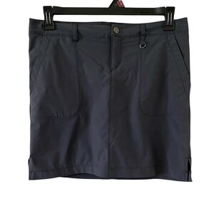 REI Northway Dark Gray Skort Size 8